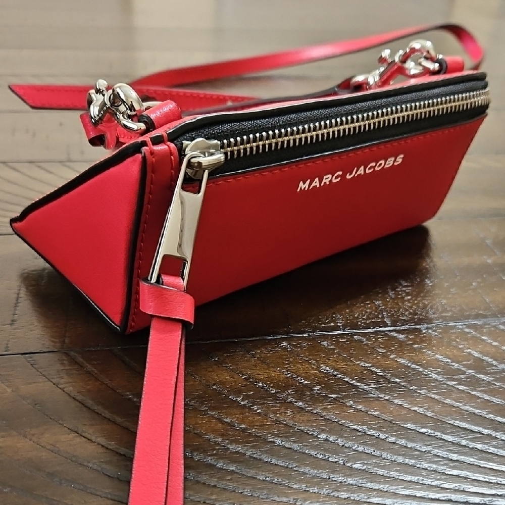 Marc Jacobs Red Mini Leather Crossbody